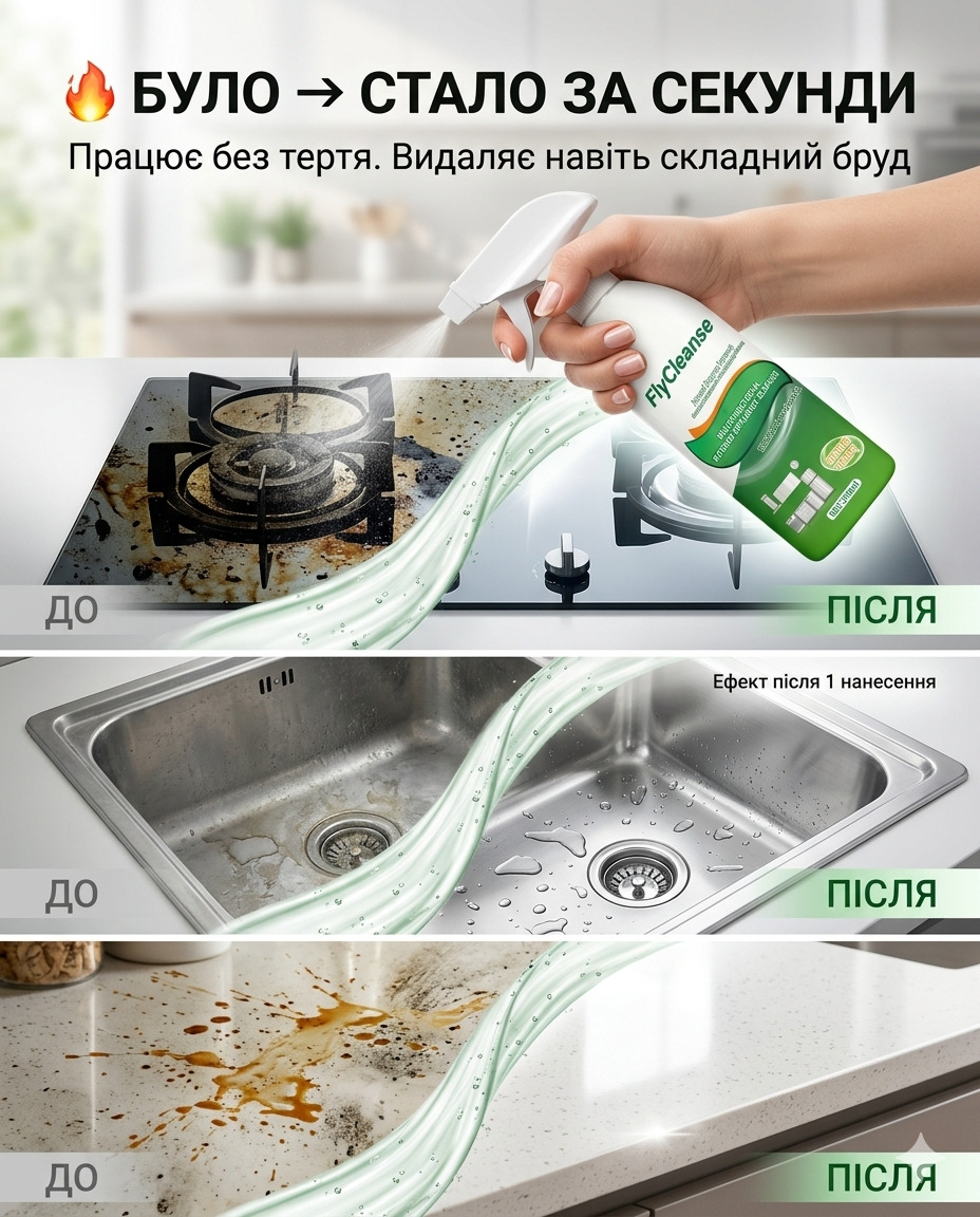 Переваги кухонного очищувача